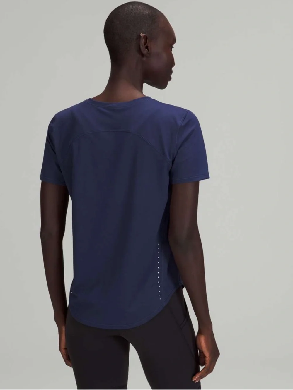 Lululemon High Neck Training and Running T-Shirt
